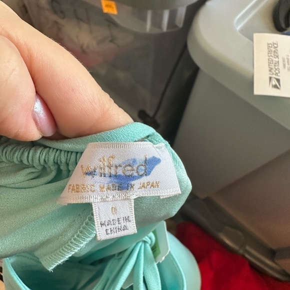 NWT Wilfred Aritzia Cosimo Hi Low MIDI Dress - Picture 5 of 6